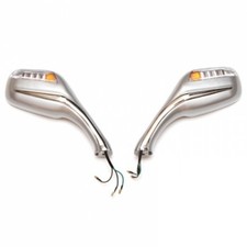2x Rearview Mirror 901 Silver