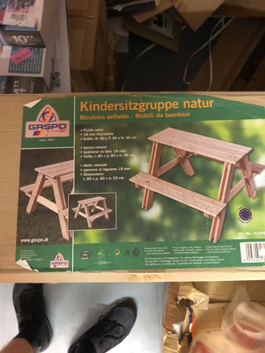 Kindersitzgruppe natur bench - kindersitzgruppe,
