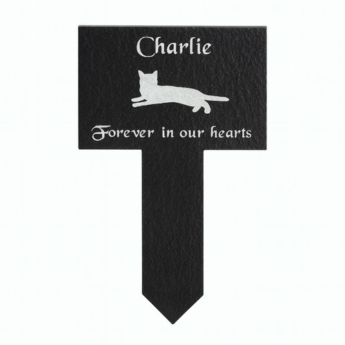 Personalised engraved cat - engraved,