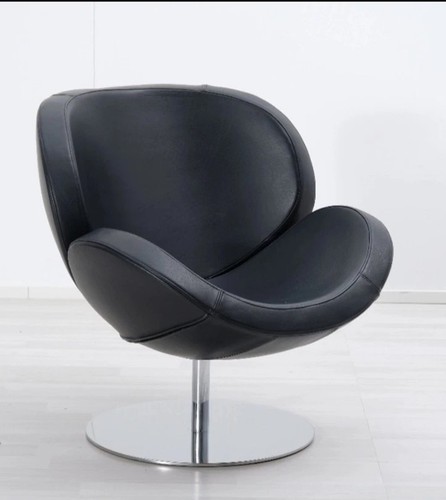 Boconcept shelly black leather - black,