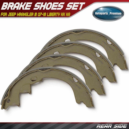 Rear brake shoes set for - rear, jeep
