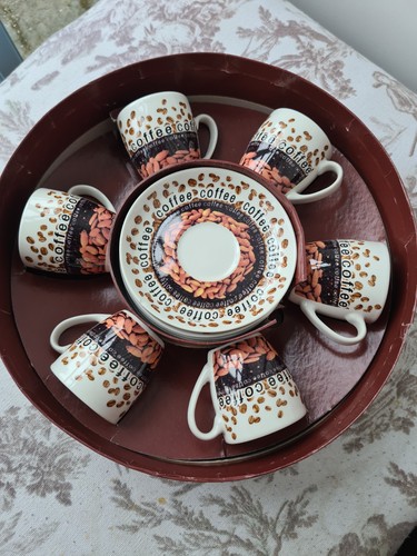 Coffee cup and saucer set - coffee,