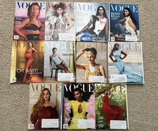 Vogue Magazine 2022 Lot of 11 January- December Full Year Complete Year
