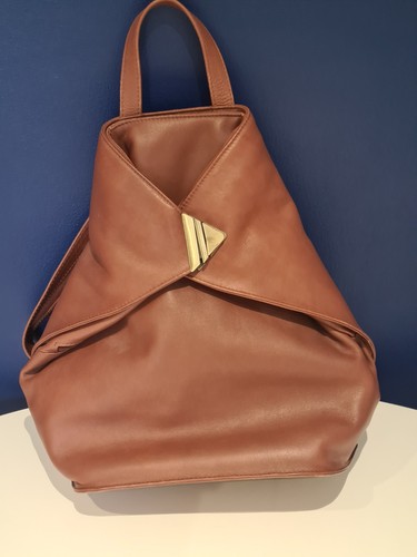 Visconti brown tan - tan, leather