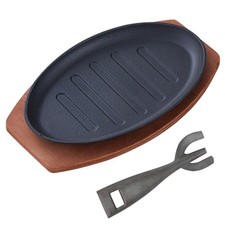 11 x 7 inch Cast Iron Sizzle