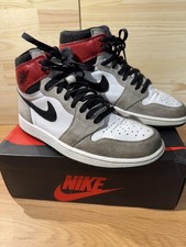 Nike Jordan 1 Retro High OG Smoke Grey Trainers 555088-126 Size UK 8.5 EU 43