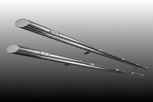 Chrome stainless side bars - chrome,