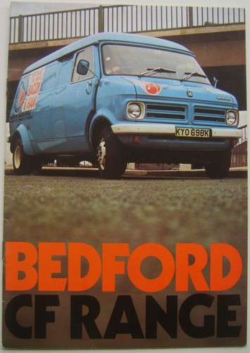 Bedford van chassis - cf,