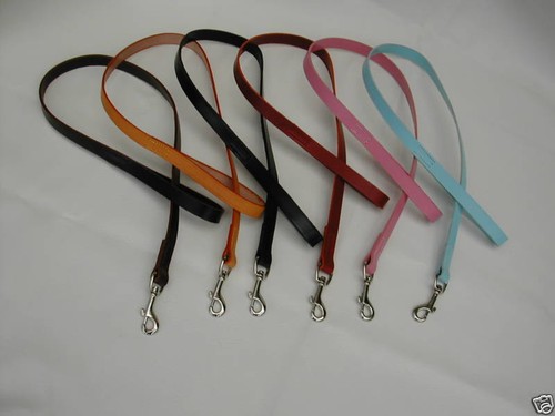 Leather dog leads various - leather, leads,