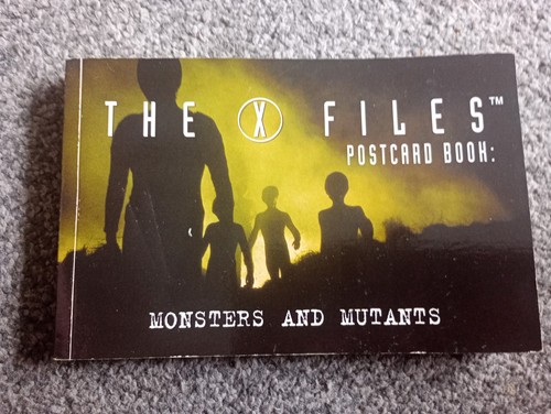 The files postcard - x-files, book