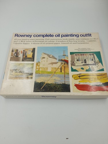 Rowney complete oil painting - rowney,