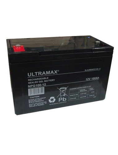 Ultramax 12v 100ah deep cycle - ultramax,