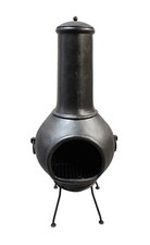 Solid Cast Iron Chimenea 2