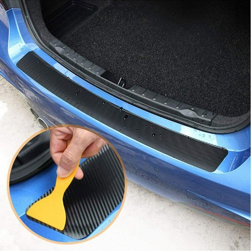 Black rear bumper - black,