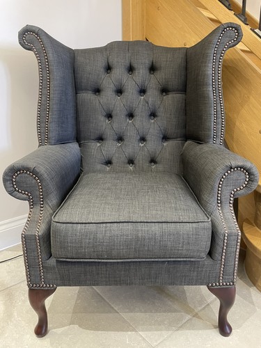Queen anne chesterfield chair - anne,