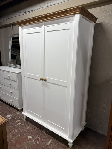 Large pine wardrobe - large,
