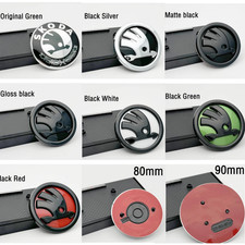 Pcs 80mm/90mm Skoda Emblem