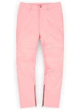 Men's PINK Leather Pant 100%