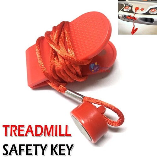 Red magnetic treadmill - red, running