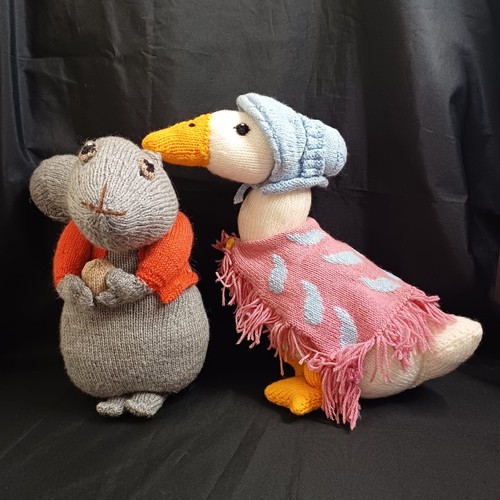 Knitted soft toys beatrix - soft,