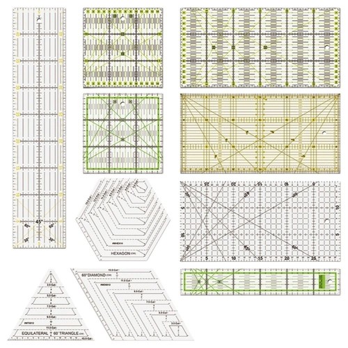 Multi size square quilting - square,