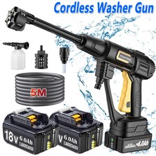 For Makita 18V Electric Cordless Pressure Washer High Power Jet Wash or Battery