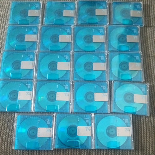 Tdk lucir minidiscs blue - 19,