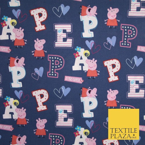 Peppa pig patchwork - peppa, letters