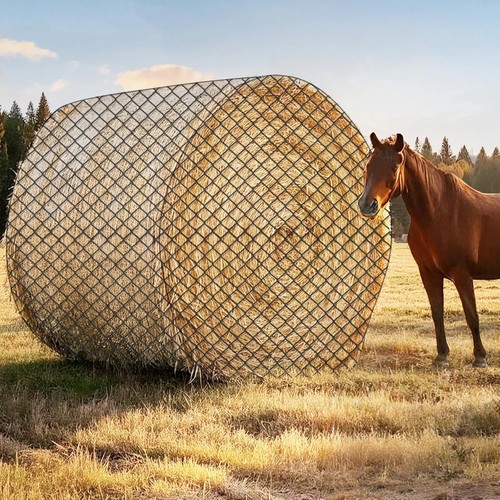 6ft large round - large, bale