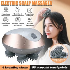 Electric Scalp Massager Cordless Head Massager Rechargeable Pet Massager for Cat