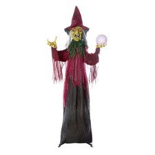 Lifesize Halloween Witch w/