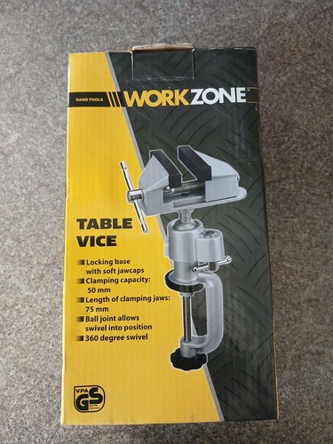 Workzone vice 50mm jaws 360 - vice,
