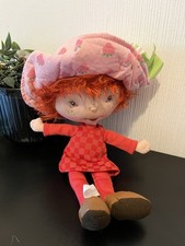Vintage Strawberry Shortcake Soft Plush Doll Rag Doll