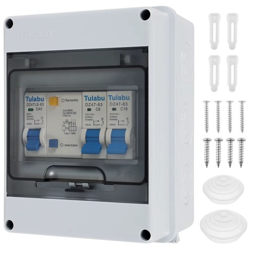 Consumer unit way fuse box - consumer, 2