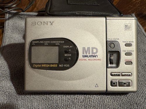 Sony r35 portable - portable, minidisc