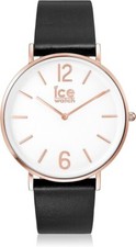ICE-WATCH City Tanner Black Leather Strap Rose Gold Dial Watch Item No.001515