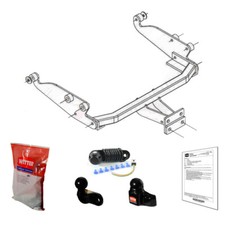 Witter Towbar for Volkswagen T4 Transporter Van 1991-2003 - Flange Tow Bar