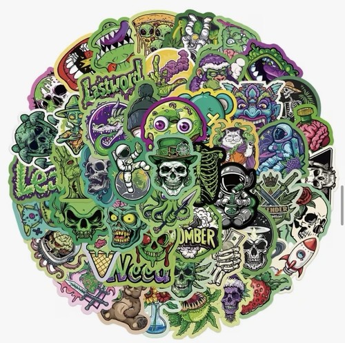 50pcs weed stickers - weed, cannabis