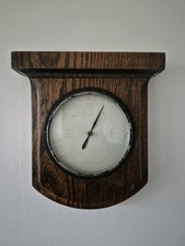 Shortland SB Smiths Wall-Mounted Barometer Vintage Antique Wooden Case 