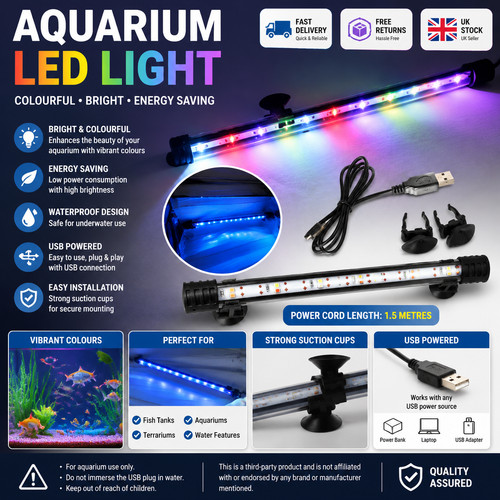 Submersible aquarium light - aquarium,