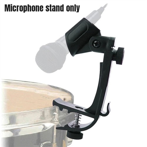 Drum mic stand clip - mic,