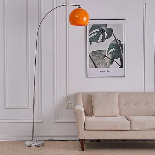 Modern arched floor lamp with - modern,