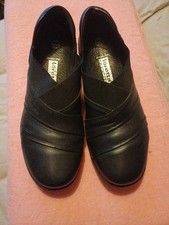 Loretta Black Leather Comfort