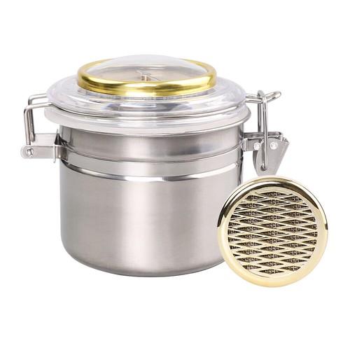 Tobacco jar herb container - herb,