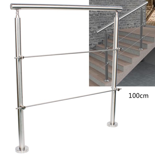 100cm stainless steel handrail - 100cm,