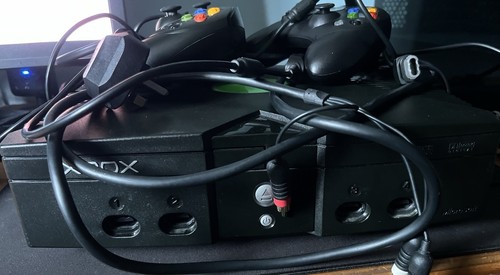 Original xbox console - original,