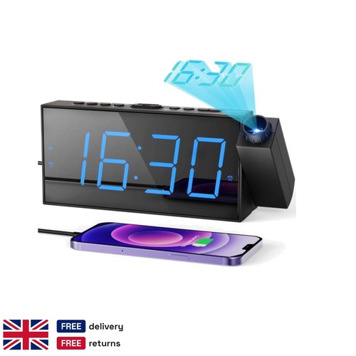 Led digital projection alarm - led,