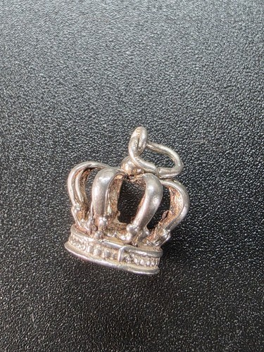 Vintage sterling silver crown - vintage,