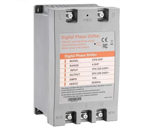 5hp single phase 3 - 5hp, to