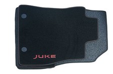 Genuine Nissan Juke Car Floor Mats Tailored Luxury Carpet Front + Rear x4 Red 